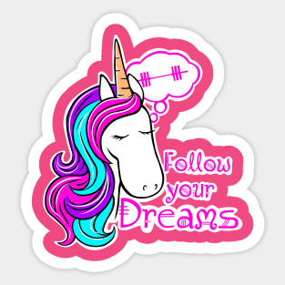 Unicorn Dreams Sticker